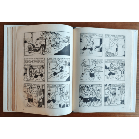 Tintin T.01 / Hergé / Tintin au Pays des Soviets / C - N&B + Carte de visite Hergé - EO - (1930)