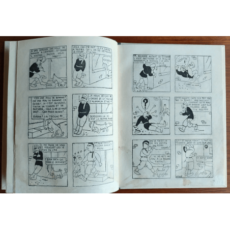 Tintin T.01 / Hergé / Tintin au Pays des Soviets / C - N&B + Carte de visite Hergé - EO - (1930)