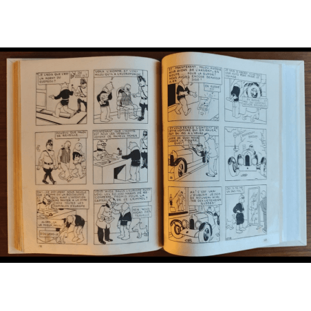 Tintin T.01 / Hergé / Tintin au Pays des Soviets / C - N&B + Carte de visite Hergé - EO - (1930)