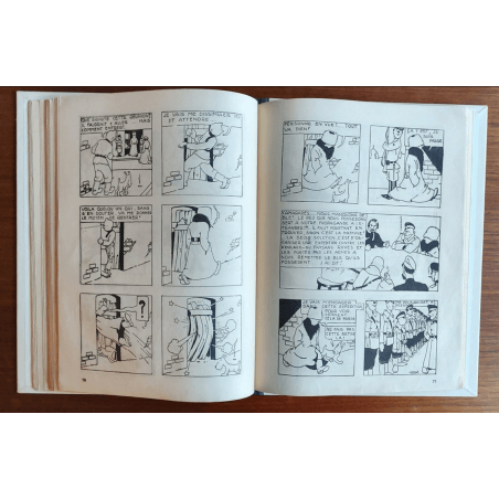 Tintin T.01 / Hergé / Tintin au Pays des Soviets / C - N&B + Carte de visite Hergé - EO - (1930)