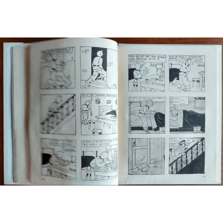 Tintin T.01 / Hergé / Tintin au Pays des Soviets / C - N&B + Carte de visite Hergé - EO - (1930)