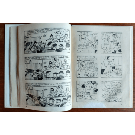 Tintin T.01 / Hergé / Tintin au Pays des Soviets / C - N&B + Carte de visite Hergé - EO - (1930)