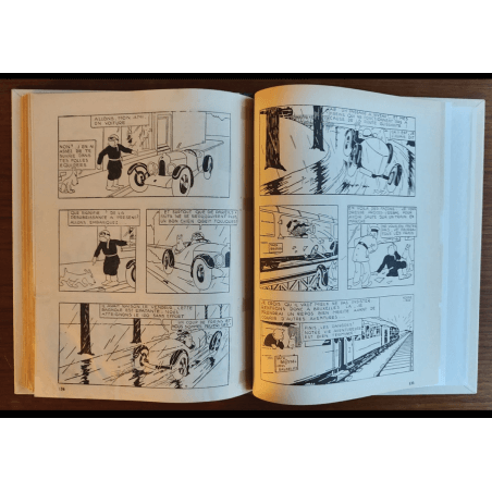 Tintin T.01 / Hergé / Tintin au Pays des Soviets / C - N&B + Carte de visite Hergé - EO - (1930)