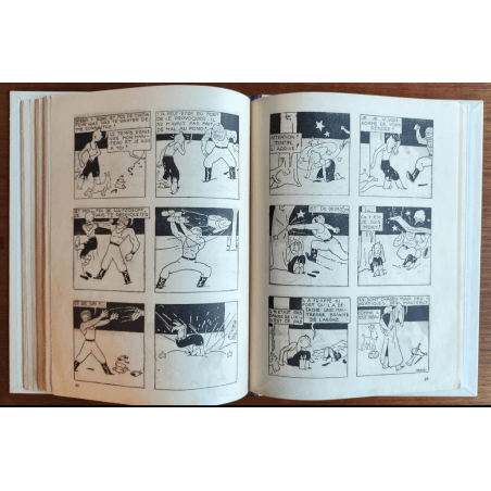 Tintin T.01 / Hergé / Tintin au Pays des Soviets / C - N&B + Carte de visite Hergé - EO - (1930)