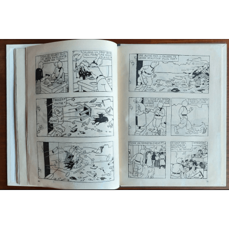 Tintin T.01 / Hergé / Tintin au Pays des Soviets / C - N&B + Carte de visite Hergé - EO - (1930)
