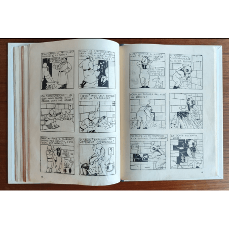 Tintin T.01 / Hergé / Tintin au Pays des Soviets / C - N&B + Carte de visite Hergé - EO - (1930)