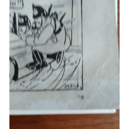 Tintin T.01 / Hergé / Tintin au Pays des Soviets / C - N&B + Carte de visite Hergé - EO - (1930)