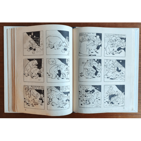 Tintin T.01 / Hergé / Tintin au Pays des Soviets / C - N&B + Carte de visite Hergé - EO - (1930)