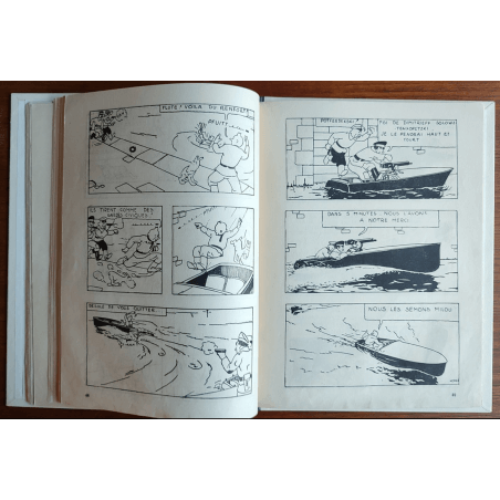 Tintin T.01 / Hergé / Tintin au Pays des Soviets / C - N&B + Carte de visite Hergé - EO - (1930)