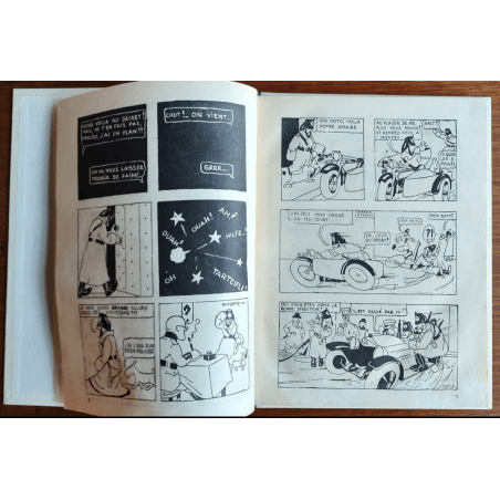 Tintin T.01 / Hergé / Tintin au Pays des Soviets / C - N&B + Carte de visite Hergé - EO - (1930)