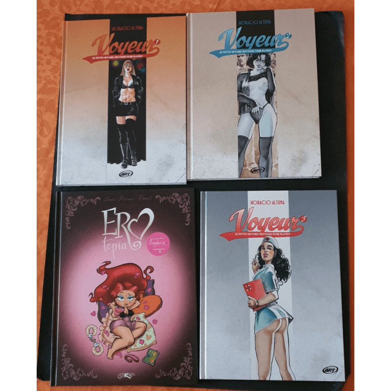 Voyeurs T.01 à T.03 / Altuna / Série Complète / Erotopia - 4x C - EO - (2017/2021)