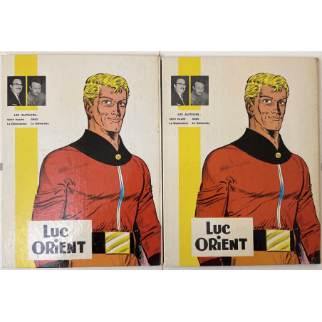  Luc Orient T.01 + T.02 / Paape /  2x C - EO - (1969/1970)