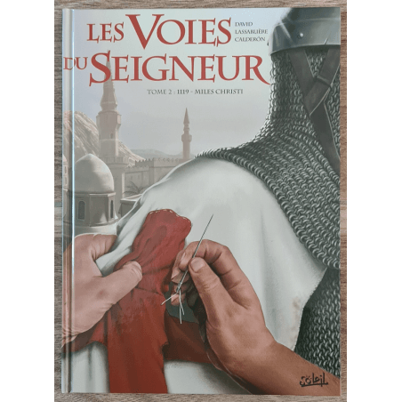  Les Voies du Seigneur T.01 à T.04 / Dédicace Calderon / 4x C / Série complète / EO / (2009/2016)