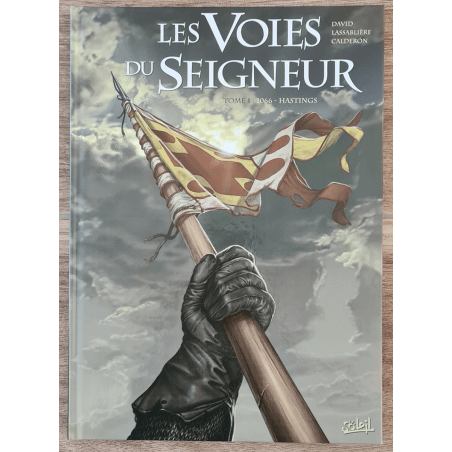  Les Voies du Seigneur T.01 à T.04 / Dédicace Calderon / 4x C / Série complète / EO / (2009/2016)