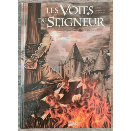  Les Voies du Seigneur T.01 à T.04 / Dédicace Calderon / 4x C / Série complète / EO / (2009/2016)