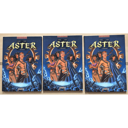  Aster T.01 / Oupanishads / 3x Dédicaces Cauuet / 3x C / EO / (2006)