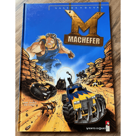  Machefer T.01 à T.03 / 2x Dédicaces couleurs Vastra / 3x C / Série complète / EO / (2002/2004)