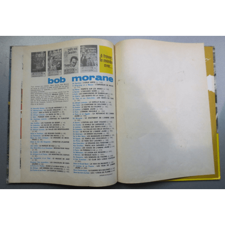 Bob Morane T.04 / Bob Morane et le collier de Civa / Dédicace manuscrite / C - (1953)