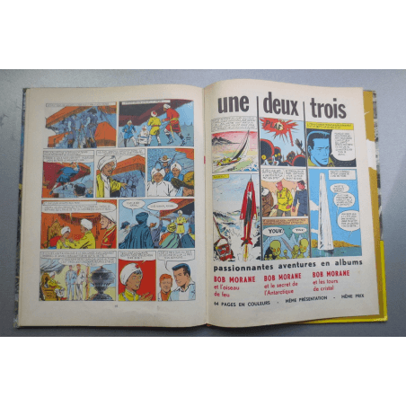Bob Morane T.04 / Bob Morane et le collier de Civa / Dédicace manuscrite / C - (1953)