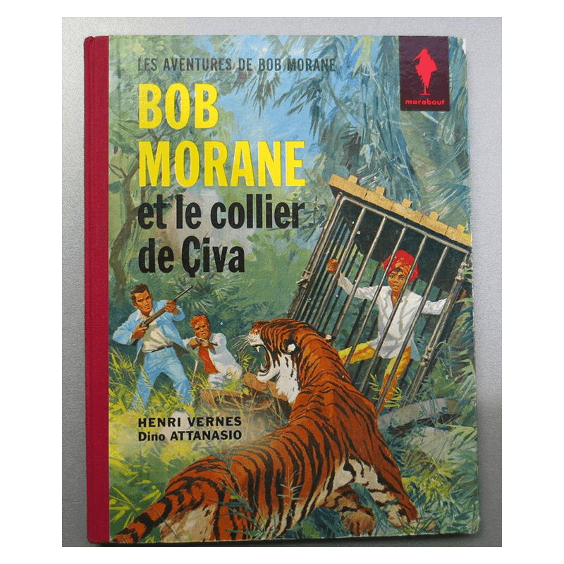 Bob Morane T.04 / Bob Morane et le collier de Civa / Dédicace manuscrite / C - (1953) Bob Morane T.04 / Bob Morane et le collier de Civa / Dédicace manuscrite / C - (1953)