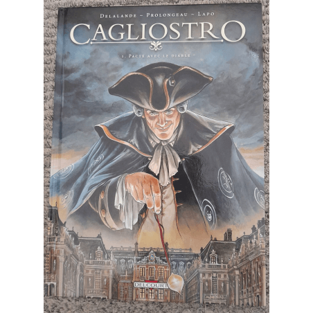 Cagliostro T.01 + T.02 / 2x dédicace couleur Lapo / 2x C - EO - (2013/2016)
