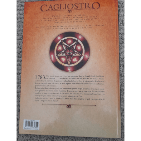 Cagliostro T.01 + T.02 / 2x dédicace couleur Lapo / 2x C - EO - (2013/2016)