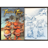  Trolls de Troy T.06 / Mourier / Trolls dans la Brume / ex-libris / 2x dédicaces Mourier - Arleston / coffret / TL - (2002)