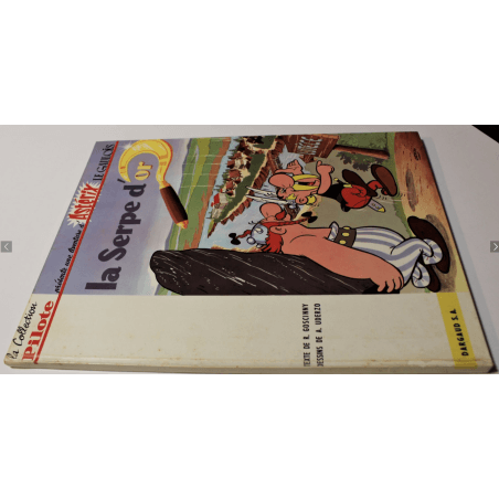  Asterix T.02 / La Serpe d'or / Uderzo / C / 2nd edition - (1963)