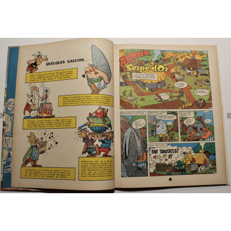  Asterix T.02 / La Serpe d'or / Uderzo / C / 2nd edition - (1963)