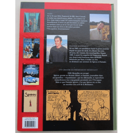 An Adventure of Spirou and Fantasio by... T.05 / ex-libris / 1x dedication Schwartz / 1x C - EO - 2009