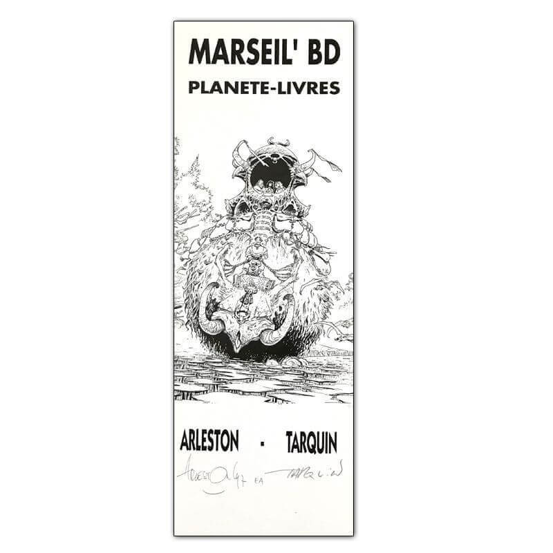 Ex-libris / Tarquin / Arleston / Lanfeust de troy / Marseil'BD