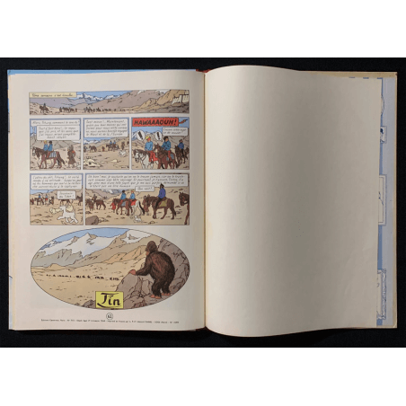 Tintin T.20 / Hergé / Tintin au Tibet (B29 française) - C - EO - (1960)