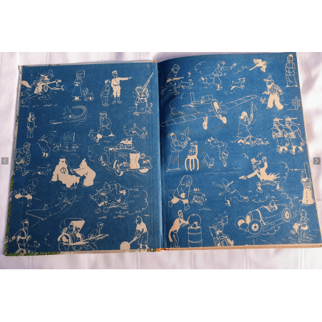  Tintin T.12 / Hergé / Le trésor de Rackham le Rouge (A24) - C - EO - (1945)