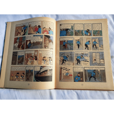  Tintin T.12 / Hergé / The Treasure of Red Rackham (A24) - C - EO - (1945)