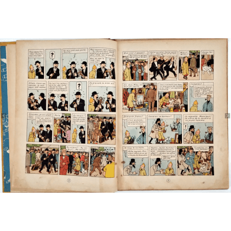 Tintin T.11 / Hergé / Le Secret de la Licorne (A20) / C / EO / (1943)