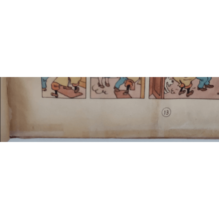 Tintin T.11 / Hergé / Le Secret de la Licorne (A20) / C / EO / (1943)
