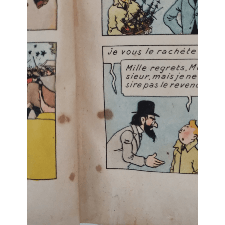 Tintin T.11 / Hergé / Le Secret de la Licorne (A20) / C / EO / (1943)