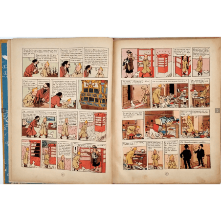 Tintin T.11 / Hergé / Le Secret de la Licorne (A20) / C / EO / (1943)