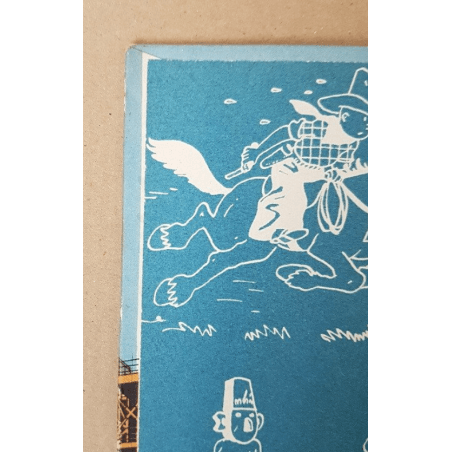 Tintin T.16 / Hergé / Objectif Lune / (B8 belge) - C - EO - (1953)
