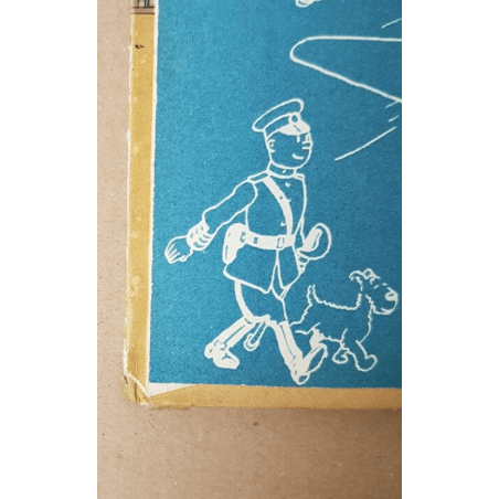 Tintin T.16 / Hergé / Objectif Lune / (B8 belge) - C - EO - (1953)
