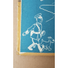 Tintin T.16 / Hergé / Objectif Lune / (B8 belge) - C - EO - (1953)