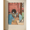  Tintin T.05 / Hergé / Le Lotus bleu / N&B / C / EO / 5 hors texte couleurs - (1936)