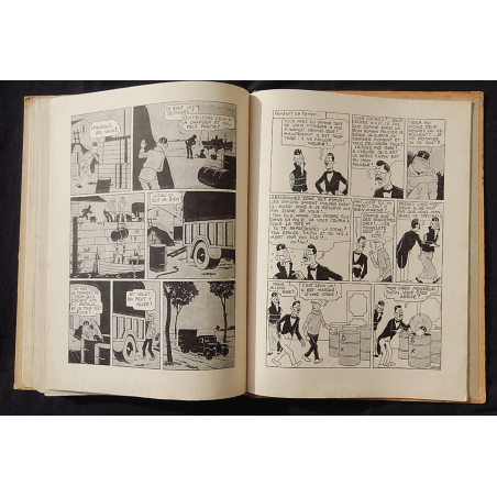  Tintin T.05 / Hergé / Le Lotus bleu / N&B / C / EO / 5 hors texte couleurs - (1936)