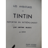  Tintin T.05 / Hergé / Le Lotus bleu / N&B / C / EO / 5 hors texte couleurs - (1936)