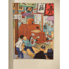  Tintin T.05 / Hergé / Le Lotus bleu / N&B / C / EO / 5 hors texte couleurs - (1936)