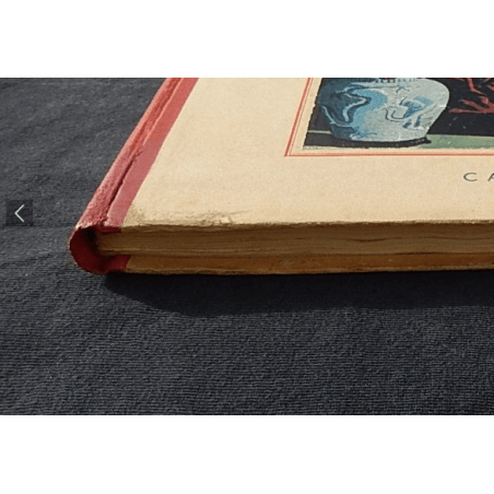  Tintin T.05 / Hergé / Le Lotus bleu / N&B / C / EO / 5 hors texte couleurs - (1936)
