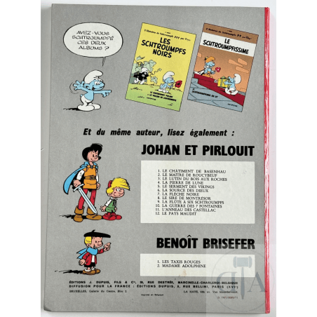 Les Schtroumpfs T.03 / "La Schtroumpfette" Peyo / EO / 1967