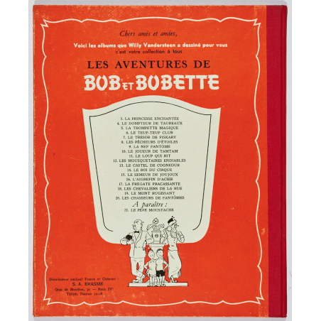 Bob et Bobette T.20 / Les chasseurs de fantômes / EO Française cartonnée