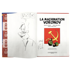 Blake et Mortimer T.14 / La machination Voronov / Dédicace de Juillard / EO / 2014