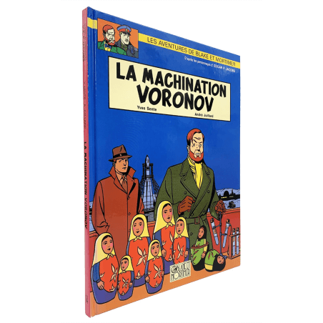 Blake et Mortimer T.14 / La machination Voronov / Dédicace de Juillard / EO / 2014